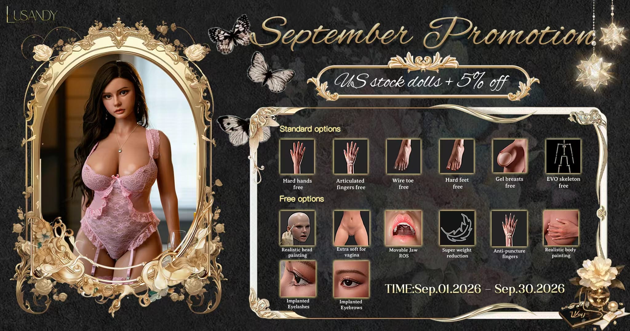 Lusandy Doll Promotion Septembre 2026